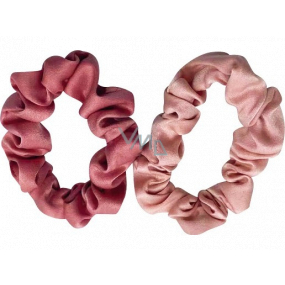 Richstar Príslušenstvo Zamatové ružové gumičky do vlasov 2 kusy