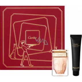 Cartier La Panthere parfumovaná voda pre ženy 50 ml + krém na ruky 40 ml, darčeková sada pre ženy