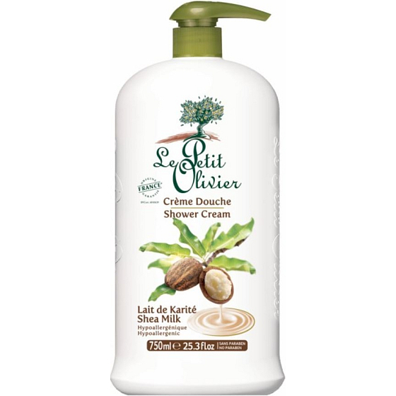 Le Petit Olivier Bambucké mlieko na sprchovanie 750 ml