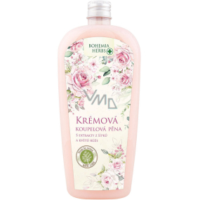 Bohemia Gifts Krémová pena do kúpeľa so šípkami a ružou 500 ml