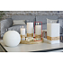 Lima Rustic Candle biely sviečkový valec 60 x 150 mm 1 kus