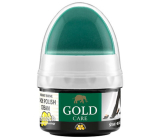 Gold Care leštiaci krém na obuv Black 60 ml