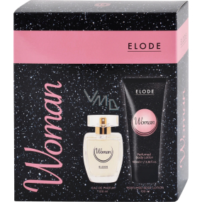 Elode Woman parfumovaná voda 100 ml + telové mlieko 100 ml, darčeková sada pre ženy