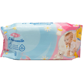 SuperFresh detské vlhčené utierky pre bábätká, 72 ks