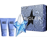 Thierry Mugler Angel parfumovaná voda 25 ml + telové mlieko 50 ml + sprchový gél 50 ml, darčeková sada pre ženy