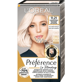 Loreal Paris Préférence Le Blonding permanentná farba na vlasy 11.21 Ultra svetlá studená perleťová blond