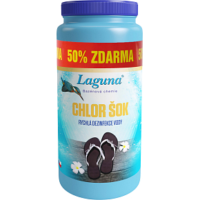 Laguna Chlor Šok dezinfekcia do bazénu, 1 + 0,5 kg