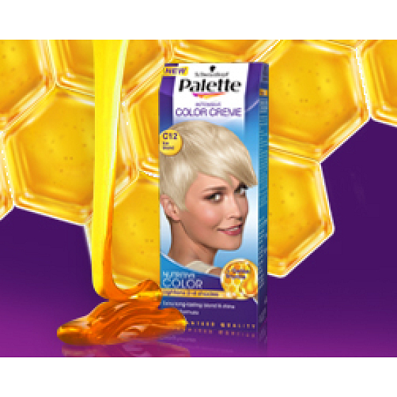 Palette Intensive Color Creme farba na vlasy odtieň C12 Ľadovo plavý