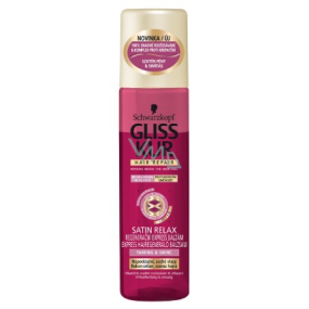 Gliss Kur Satin Relax regeneračný Express balzam na vlasy 200 ml