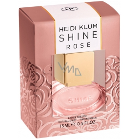 Heidi Klum Shine Rose toaletná voda pre ženy 15 ml
