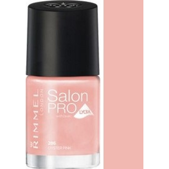 Rimmel London Salon Pre Lycra lak na nechty 286 Oyster Pink 12 ml