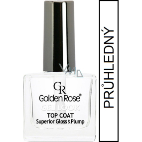 Golden Rose Gel Look Top Coat krycí lak na nechty 10,5 ml