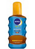 Nivea Sun Protect + Bronze F30 + olej na opaľovanie podporujúce zhnednutie 200 ml sprej