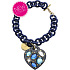 Ops! Objects Stone Bracelet náramok OPSBR-174 tmavo modrá