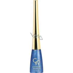 Golden Rose Extreme Sparkle Eyeliner očné linky 106 tmavo modré 5,5 ml