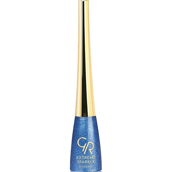 Golden Rose Extreme Sparkle Eyeliner očné linky 106 tmavo modré 5,5 ml