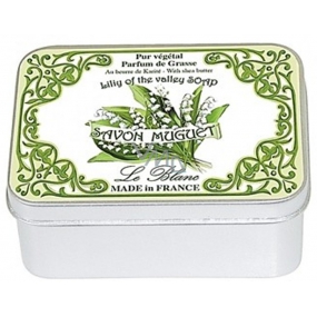 Le blanc Muguet - Konvalinka prírodné mydlo tuhé v krabičke 100 g