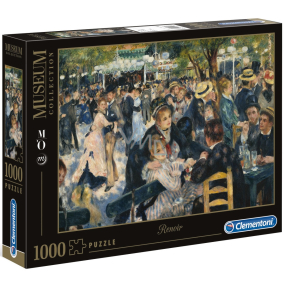 Clementoni Puzzle Ball v Moulin de la Galette 1000 dielikov, od 9 rokov