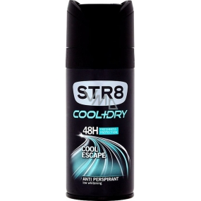 Str8 Cool + Dry Cool Escape 48h antiperspirant deodorant sprej pre mužov 150 ml