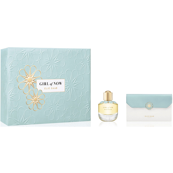 Elie Saab Girl of Now parfumovaná voda pre ženy 50 ml + etue, darčeková sada