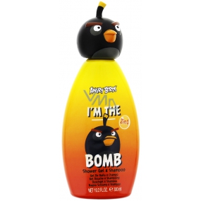 Angry Birds I m The Bomb 2 in1 šampón a sprchový gél pre deti 300 ml