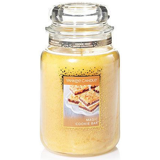 Yankee Candle Magic Cookie Bar - Čokoládovo karamelová tyčinka vonná sviečka Classic veľká sklo 623 g
