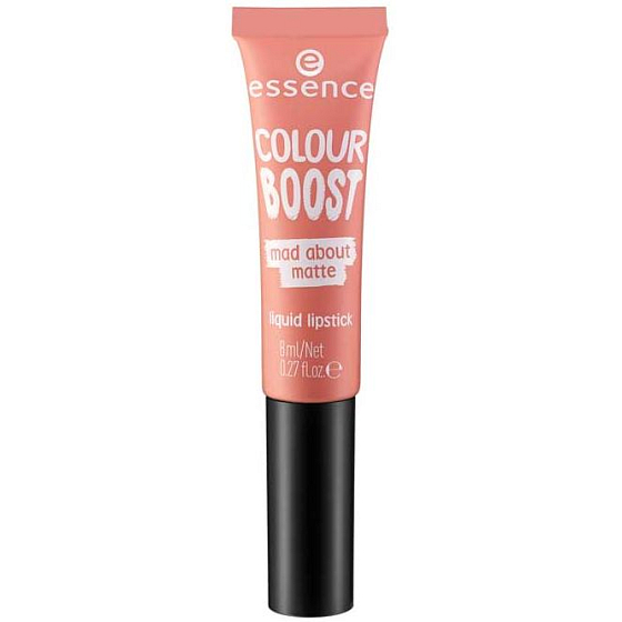 Essence Colour Boost Mad About Matte tekutý rúž 02 I Love You Me neither 8 ml