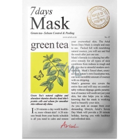 Ariul Zelený čaj antioxidačné textilné maska na tvár 20 g