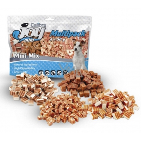 Calibra Joy Mix maškŕt doplnkové krmivo pre psov Multipack 4 x 50 g Mini mix