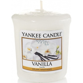 Yankee Candle Vanilla - Vanilka vonná sviečka votívny 49 g
