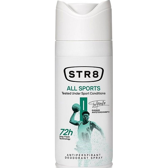Str8 All Sports antiperspirant deodorant sprej pre mužov 150 ml