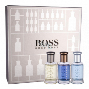 Hugo Boss Boss No.6 Bottled toaletná voda pre mužov 30 ml + Boss Bottled Infinite toaletná voda 30 ml + Boss Bottled Tonic toaletná voda 30 ml, darčeková sada