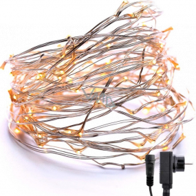 Emos Osvetlenie vianočné teplá biela 100 LED 10 m + 5 m prívodný kábel