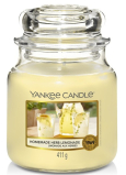 Yankee Candle Homemade Herb Lemonade - Domáce bylinková limonáda vonná sviečka Classic strednej sklo 411 g