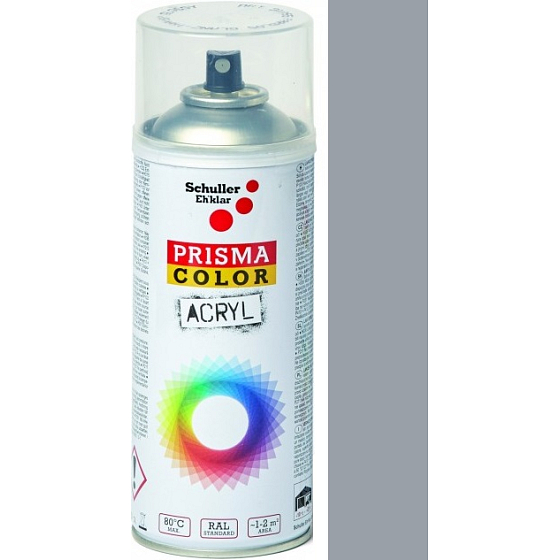 Schuller Eh klar Prisma Color Lak akrylový sprej 91343 Sivý hliník 400 ml