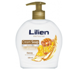 Lilien Exclusive Honey krémové tekuté mydlo dávkovač 500 ml