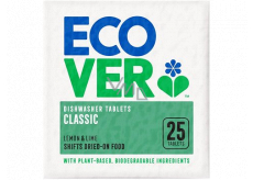 ECOVER Tablety do umývačky riadu Classic Lemon & Lime ekologické tablety do umývačky riadu 25 ks
