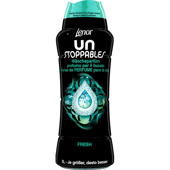 Lenor Unstoppables Fresh - perličky do práčky s vôňou Fresh dodajú bielizni intenzívnu sviežu vôňu až do ďalšieho prania 510 g