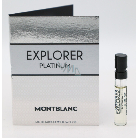 Montblanc Explorer Platinum parfémovaná voda pro muže 2 ml s rozprašovačem, odstřik