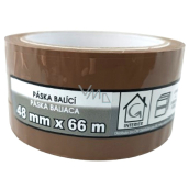 Mako Páska lepící balící hnědá 48 mm x 66 m