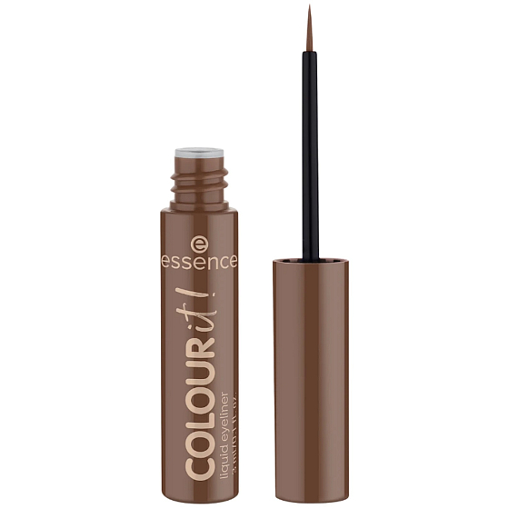 Essence Colour it! tekuté oční linky 05 Chocolate Brown 3 ml