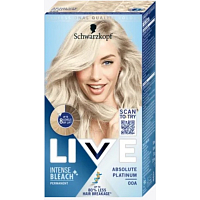 Schwarzkopf Live Intense Beach farba na vlasy 00A absolútna platinová