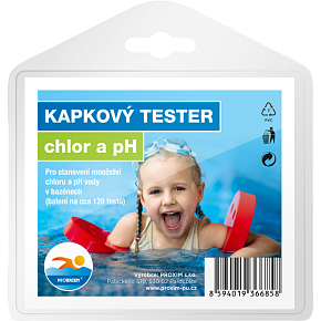 Probazen kapkový tester Cl a pH Probazen kapkový tester Cl a pH