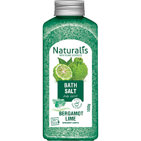 Naturalis Citrus a Bergamot soľ do kúpeľa 1 kg