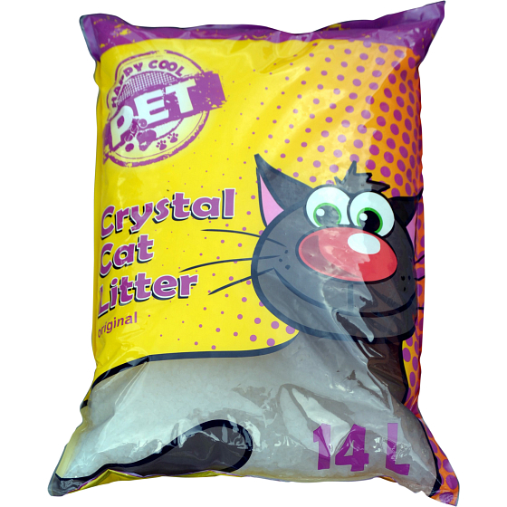 Silica Happy Cool Pet, silikónová podstielka pre mačky, 14 l