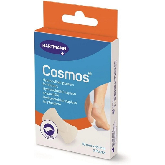 Cosmos Náplast Nna pľuzgieru na päte 76 x 45 mm 5 ks