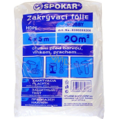 Spokar Profi Zakrývacia fólia HDPE, 5 μ, 20 m?, 4 × 5 m