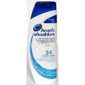 Head & Shoulders Classic Clean 2v1 proti lupinám šampón na vlasy 400 ml