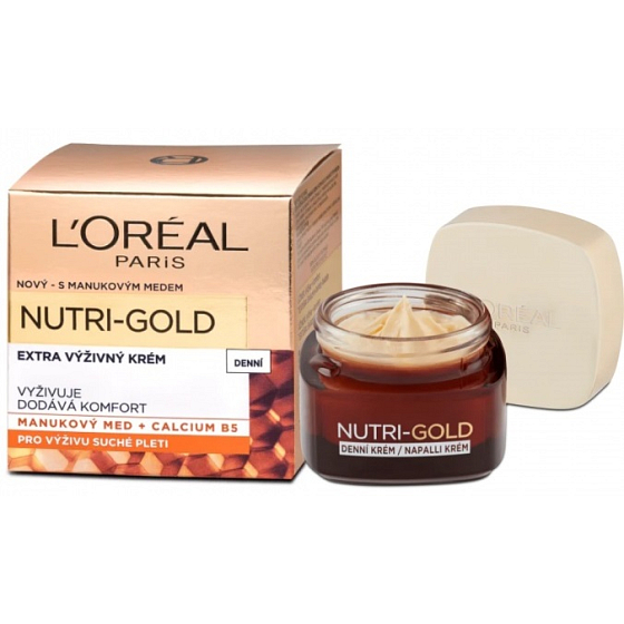Loreal Paris Nutri-Gold Extra výživný denný krém na suchú pleť 50 ml
