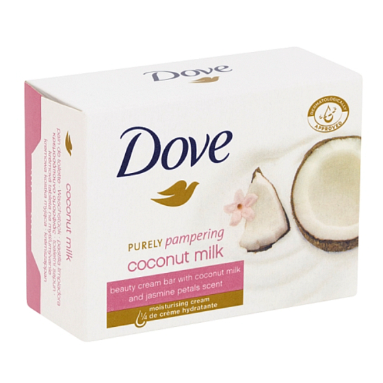 Dove Kokosové mlieko a jazmín toaletné mydlo 100 g
